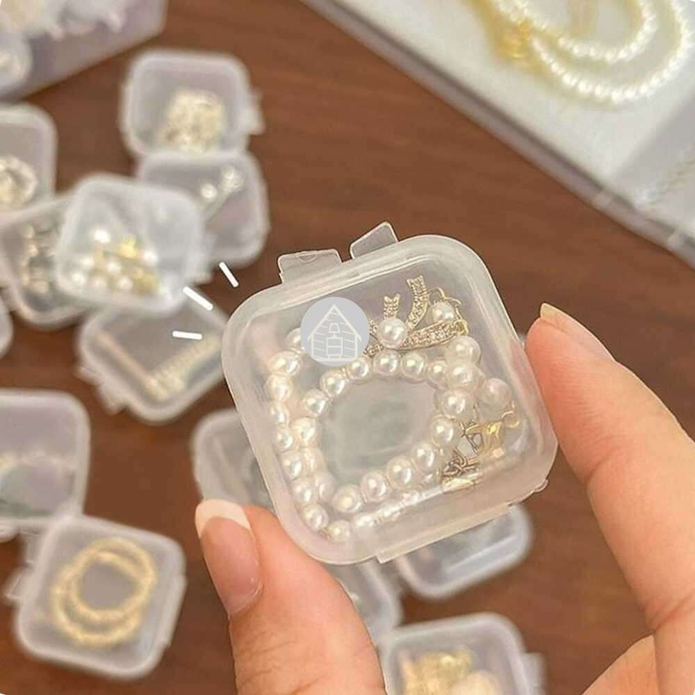휴대용 투명 주얼리 보관 케이스 귀금속케이스 이어팁케이스 쥬얼리케이스