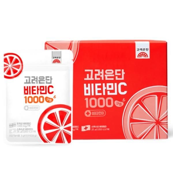 비타민C 1000 + 비타민D 구미 15봉 X 1개 | 고려은단 |