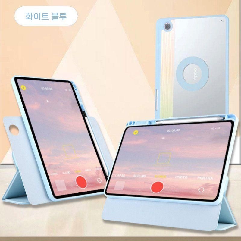 [해외] 원플러스 패드4 태블릿 보호 케이스 자석 분리형 펜슬 수납 실리콘 커버