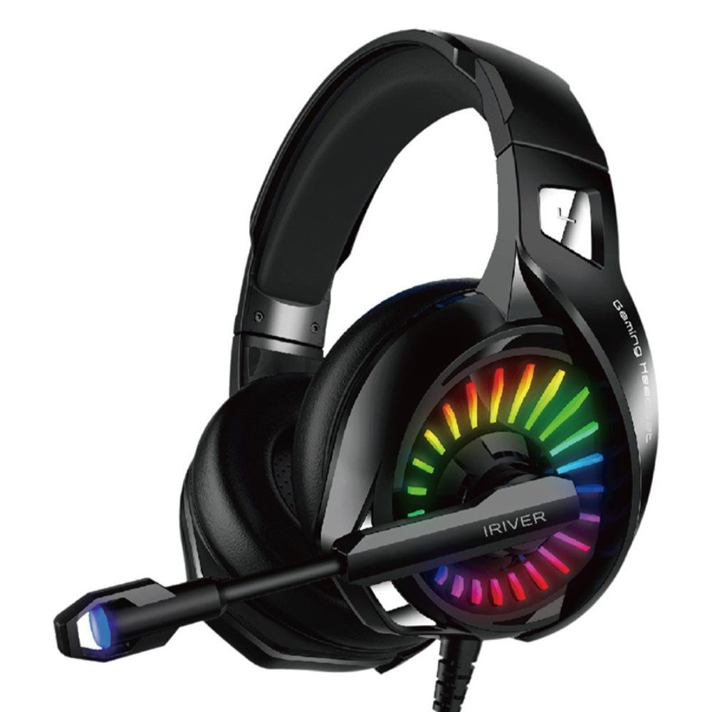 [오늘출발] 아이리버 게이밍 헤드셋 USB 7.1 RGB 고감도 마이크 (IGH-A20) 게임헤드셋 PC헤드셋
