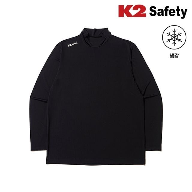 K2 티셔츠 반팔 아이스 쿨링 기능성 등산복 남성 블랙 시그니처 프리미어 스포츠웨어 여름