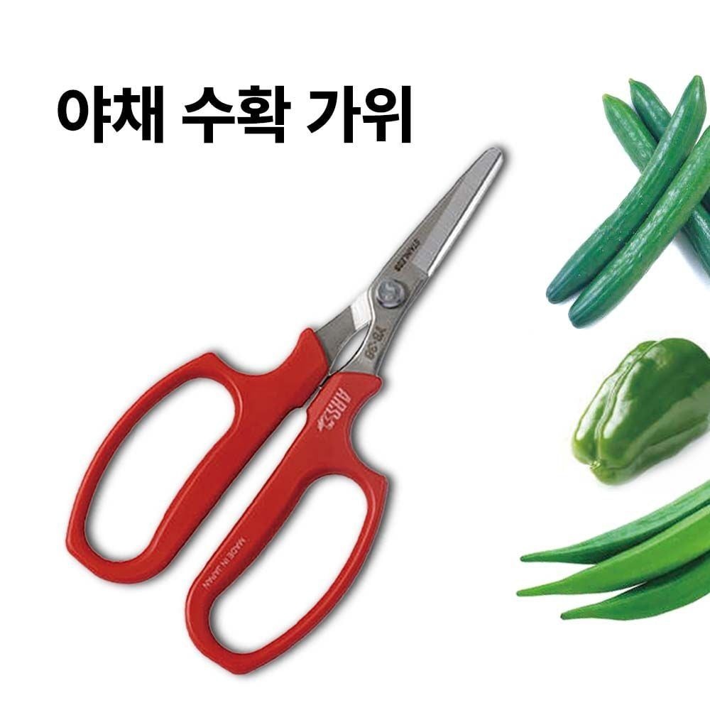 WG366 OEM 원예가위 야채수확 과일 피망 오이 전지 농업 결속 아루스 일본 편안한 그립감 전정 도구