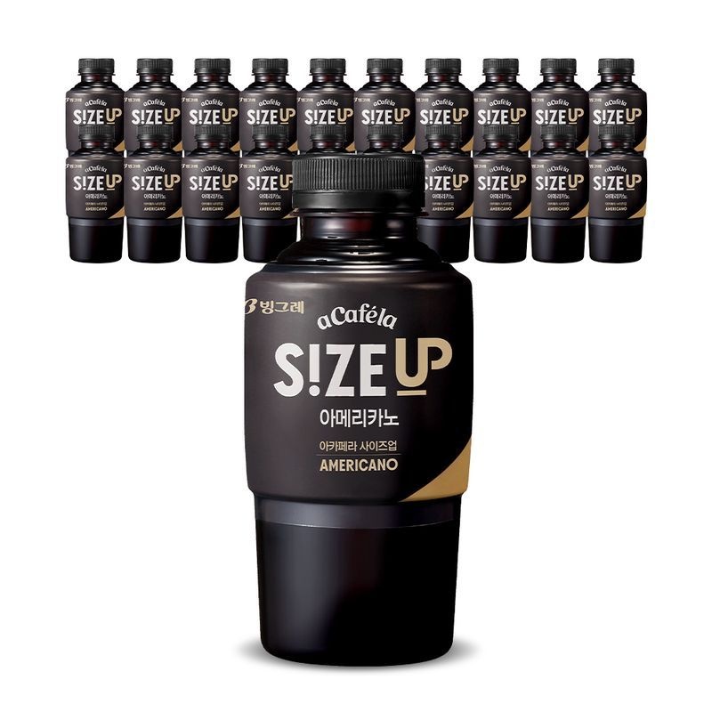 빙그레 아카페라 사이즈업 아메리카노 350ml 20입