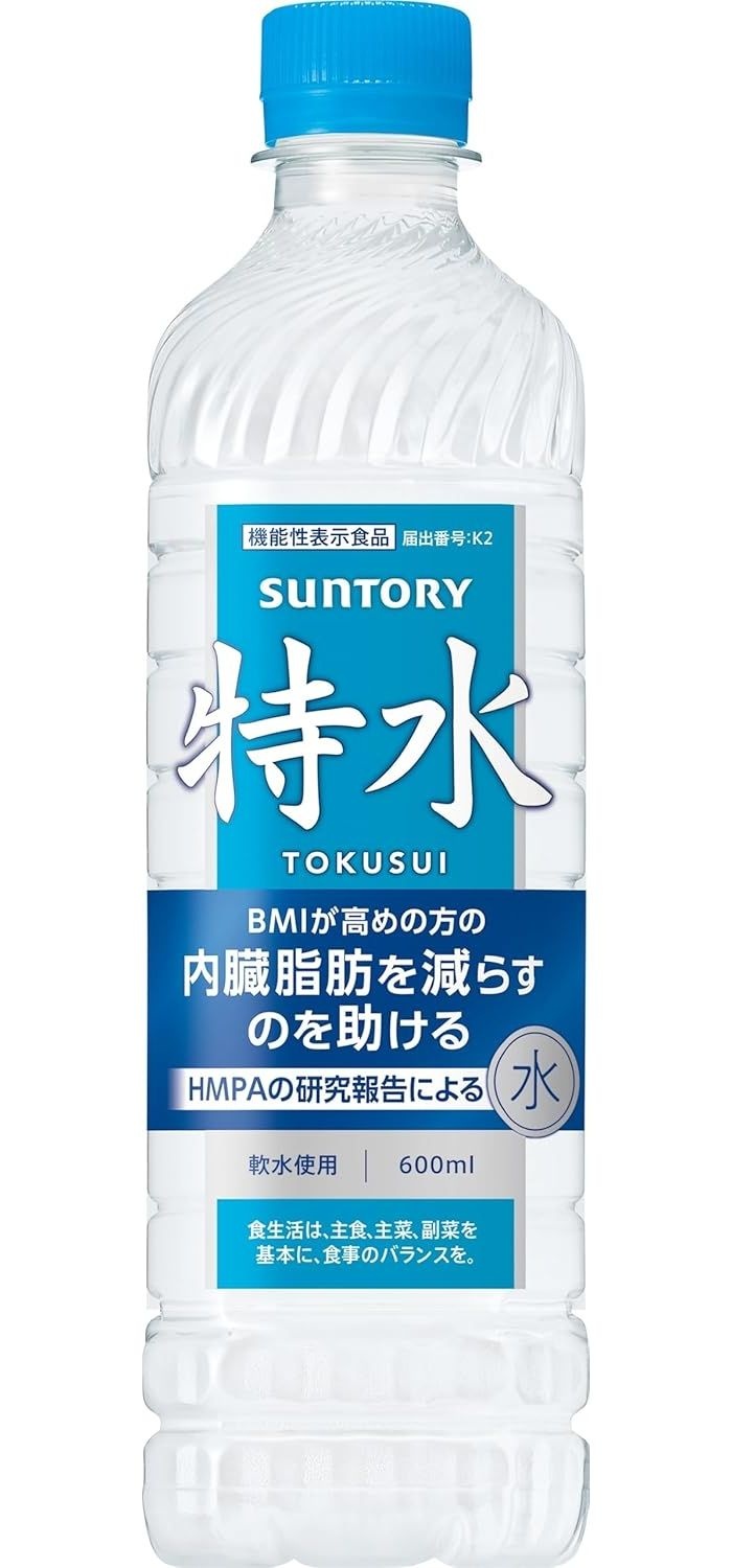 (24병) 산토리 토쿠스이 600ml 일본 SUNTORY 특수 특별한물