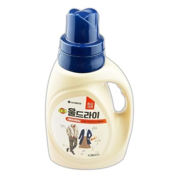 엘지생활건강 엘지생활건강 RGL42OT0테크 울드라이 오리지널 세탁 세제 1500ml O