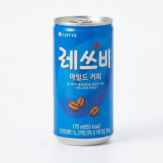 레쓰비 마일드 캔커피 175ml x 60캔 캔커피 업소용 커피  커피음료 라떼음료