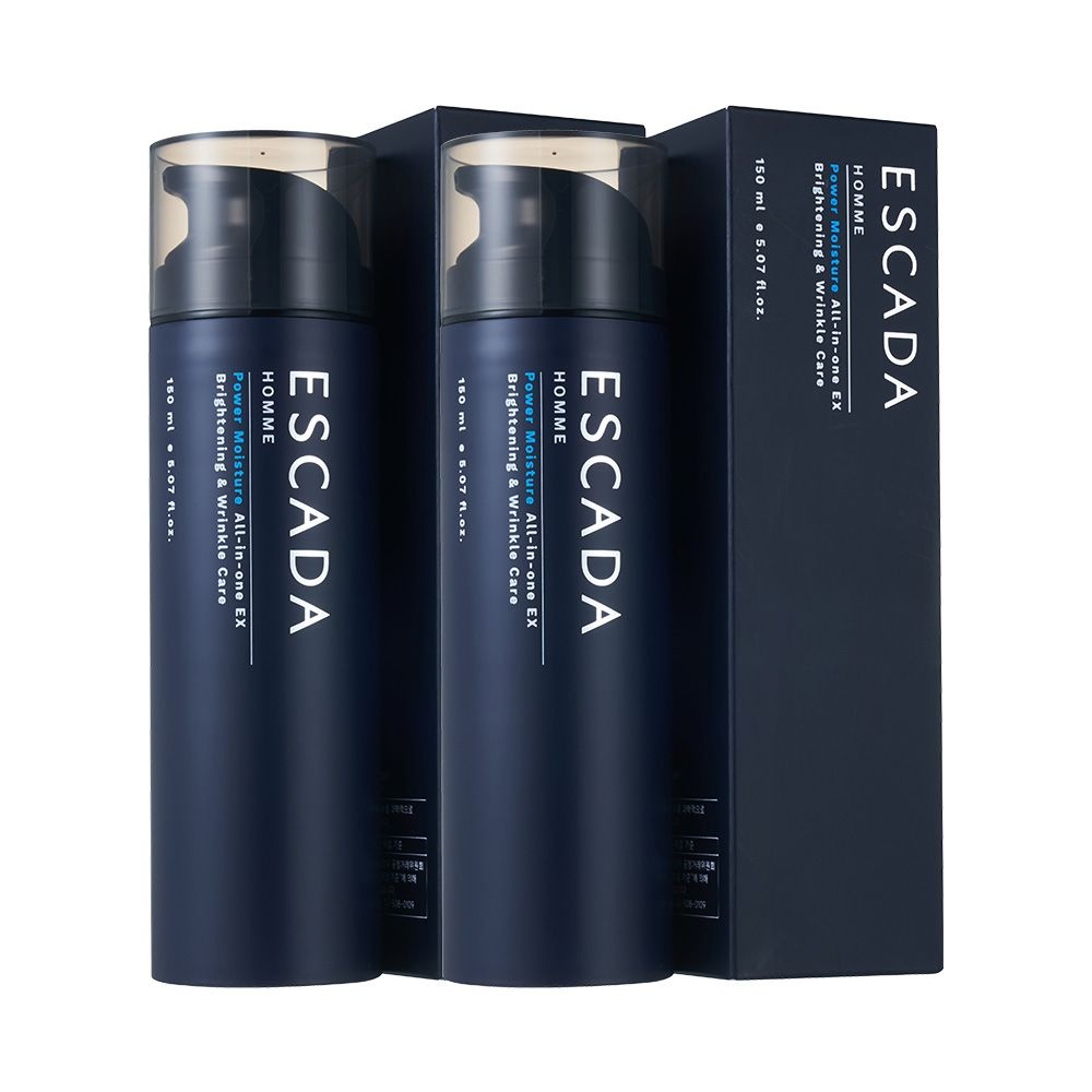 에스까다 옴므 파워 모이스춰 올인원 Ex 150ml 1+1 남성화장품 미백 주름개선