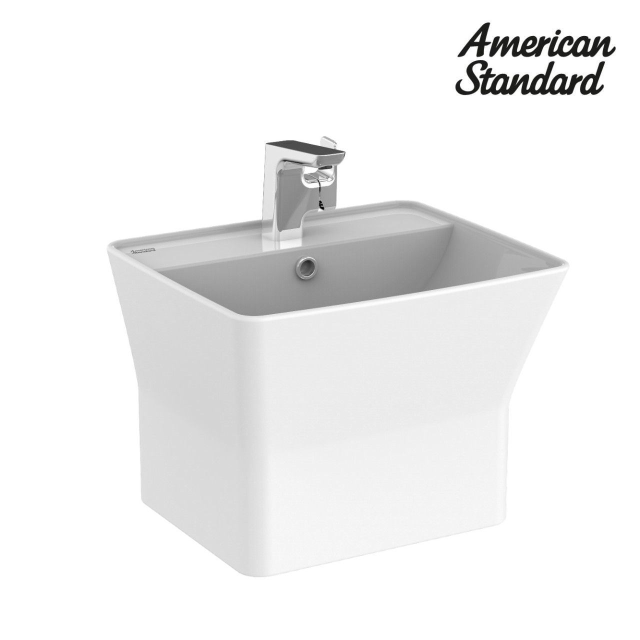 아메리칸스탠다드 플랫 네추럴 S 반다리 일체형 세면기 C135700L