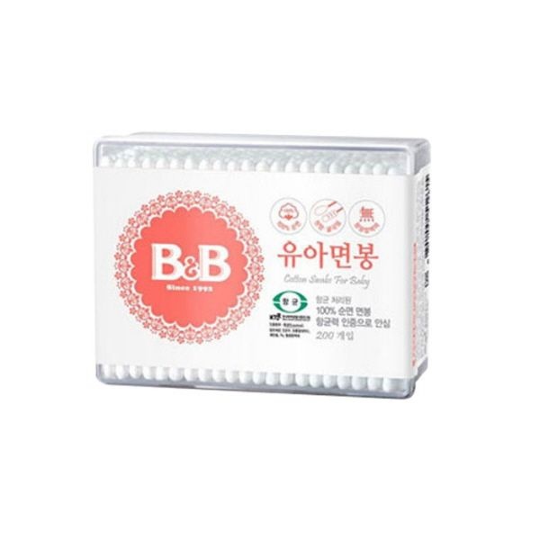 오피스디포 비앤비 유아용 면봉 사각200