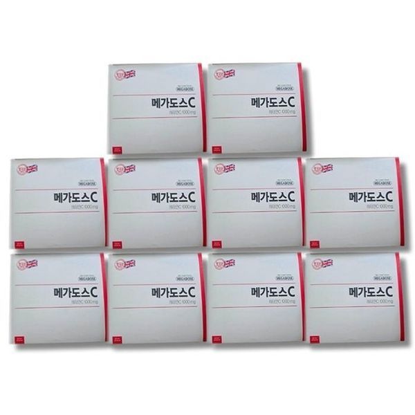 [하프클럽]고려은단 메가도스C 비타민C 1000mg X 180포 10박스