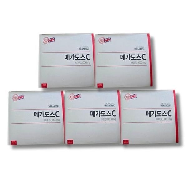 [하프클럽]고려은단 메가도스C 비타민C 1000mg X 180포 5박스