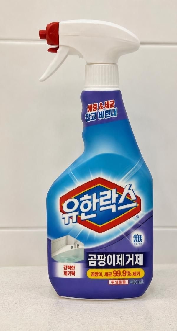 유한락스 곰팡이제거제 600ml 4개