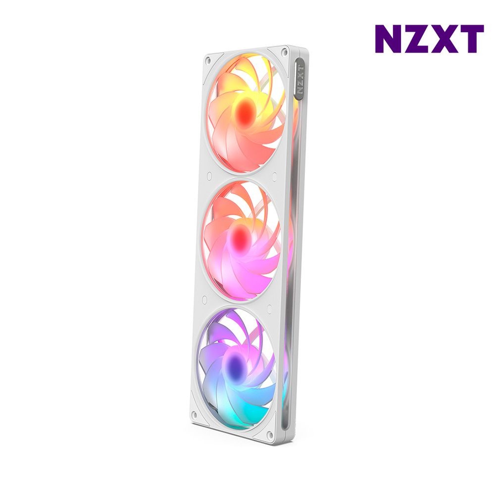 NZXT 리버스팬 일체형 쿨러 RGB 시스템 냉각 튜닝 화이트 1P
