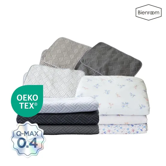 비엔룸 아이스 쿨 냉감패드 침대패드 고정밴드 Q-MAX 0.4 유해물질안전인증