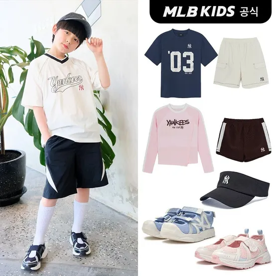 [딜크릿] [택가49,000](공식)25SS 모노그램 데님 쿠퍼스 빅로고 티셔츠 (2color) 7ATSM0953