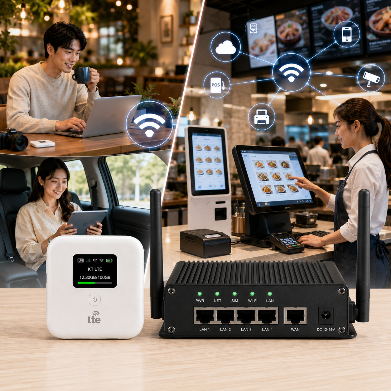 LG유플러스 휴대용 와이파이 LTE·5G 무선인터넷 출장 업무용