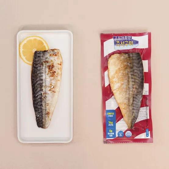 [APP전용]고등어밥상 전자레인지 노르웨이 순살 즉석 고등어 구이 70g X 10개