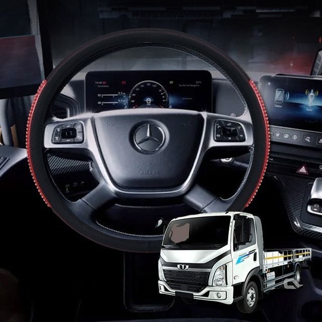 WG366 OEM 타타대우 더쎈 4D 입체 실리콘 핸들커버 펜타 블랙 화이트 웨이브 레드 도트