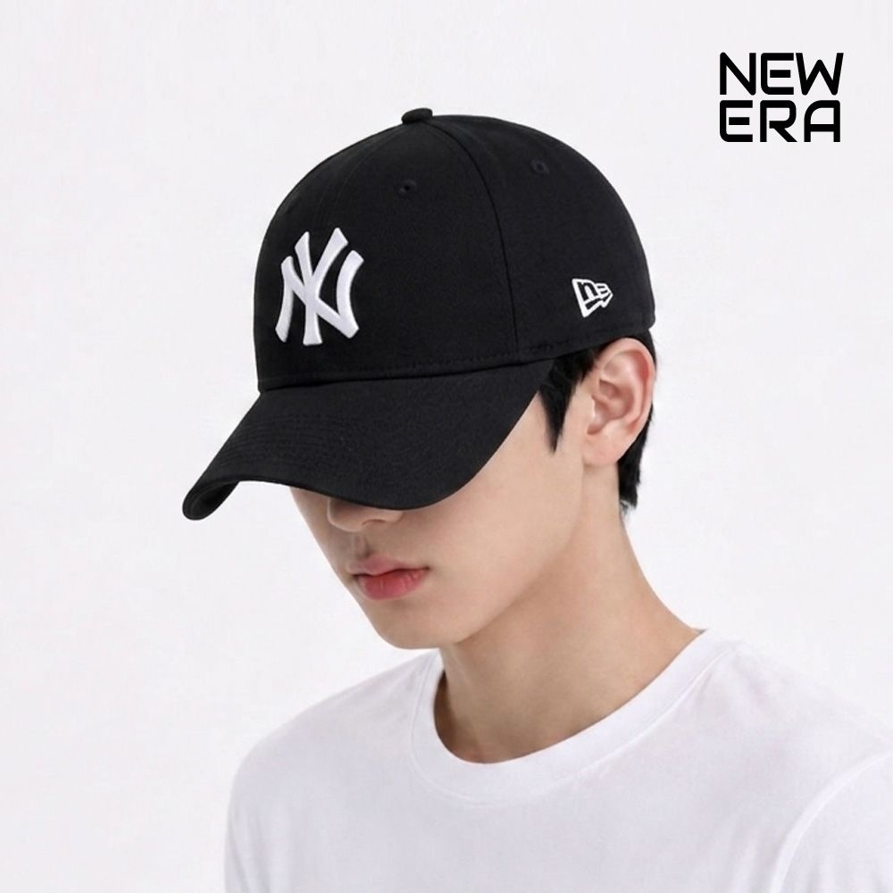 뉴에라 MLB 모자 리그 에센셜 뉴욕 양키스 볼캡 블랙/화이트 10531941