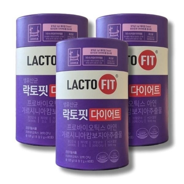 종근당건강 락토핏 다이어트 2g 60포 3통 /wb