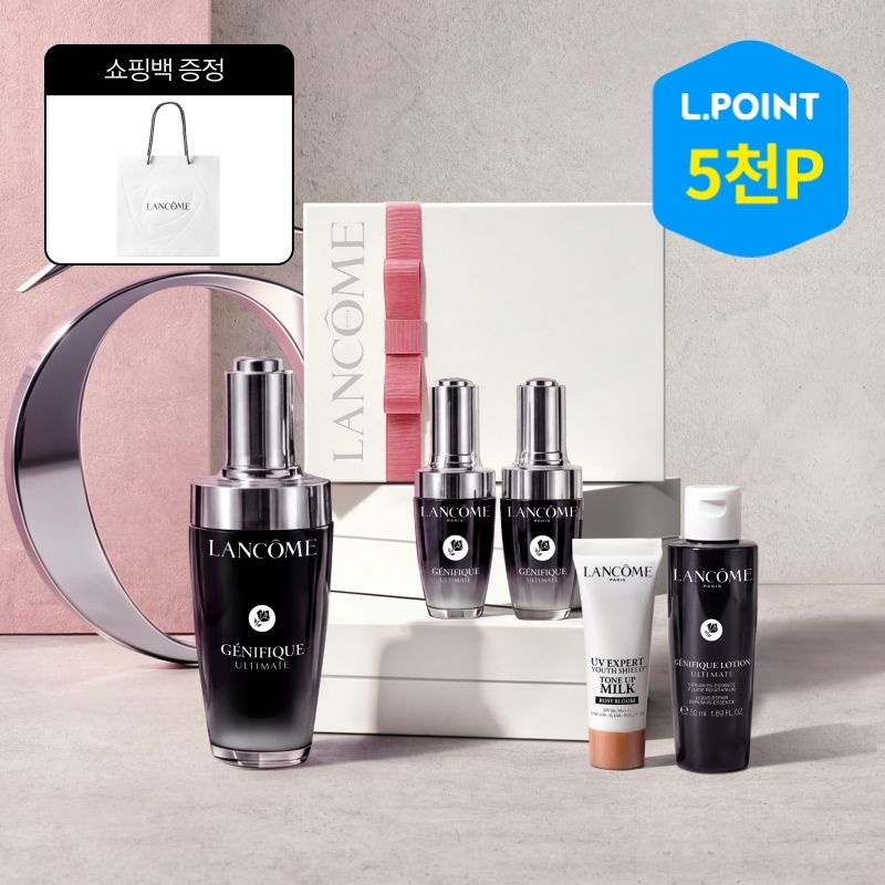 [롯데백화점] 랑콤 [8적립] 제니피끄 세럼 50ml 선물세트 (+쇼핑백) (+L.POINT 5천점)