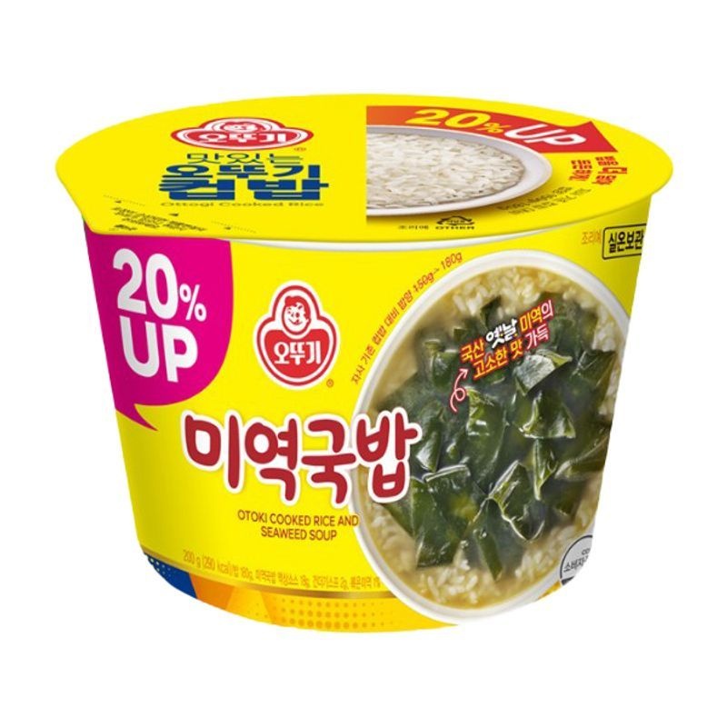 오뚜기 컵밥 미역국밥 200g 12개