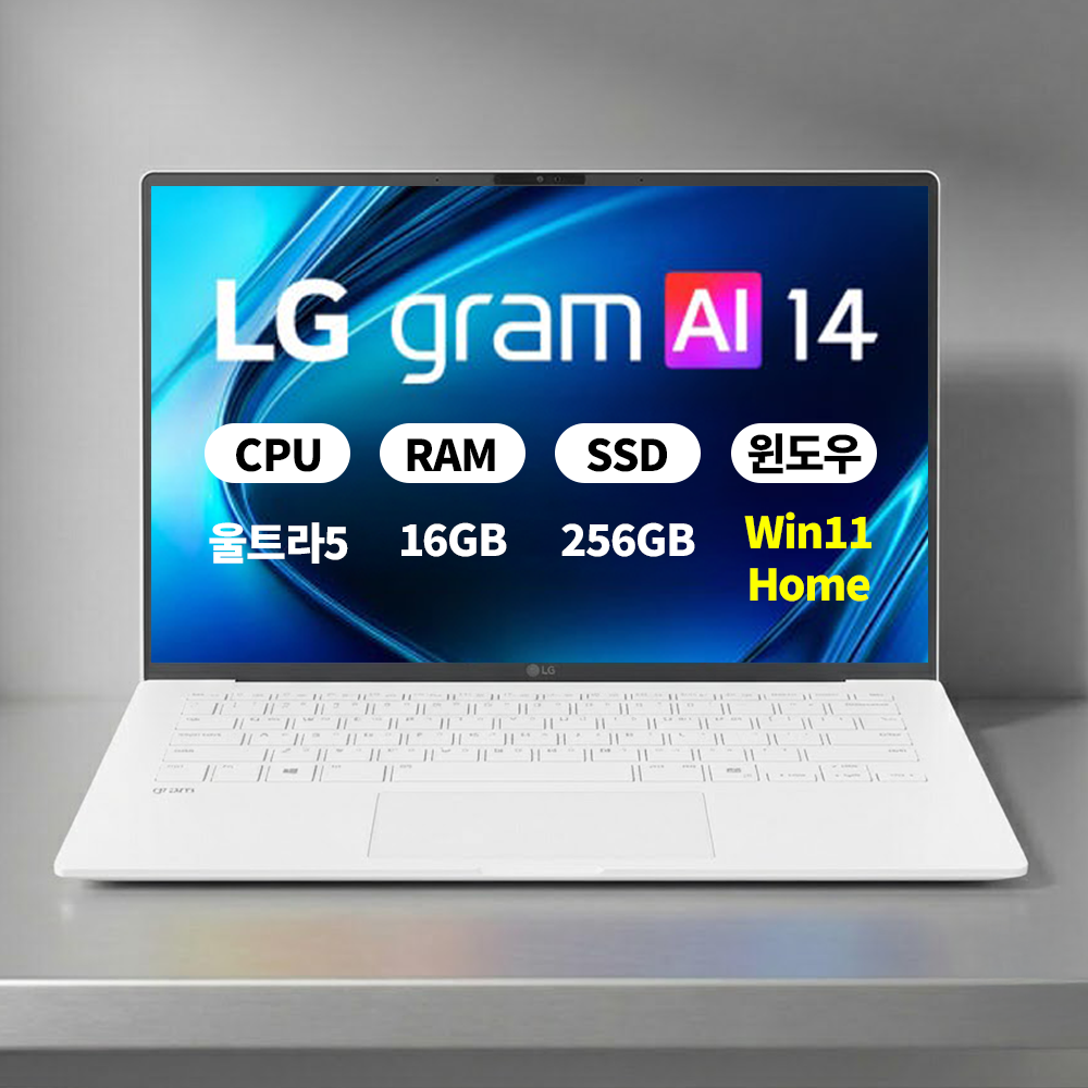 LG전자 LG그램 14ZD90S-GX56K WIN11 울트라5 16GB 256GB 무선마우스+액정필름+키스킨 ERW