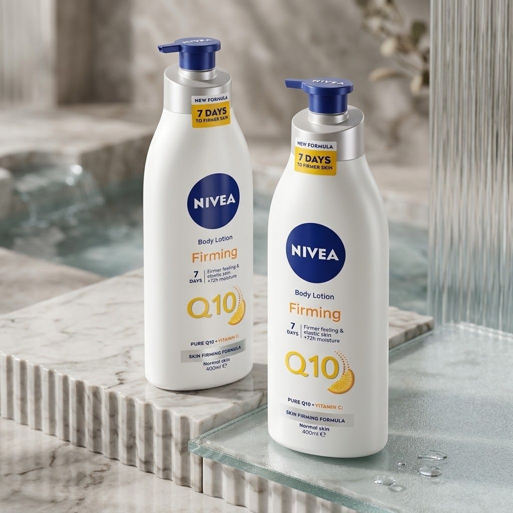 니베아 Q10 화이트 건조 환절기 바디로션 400ml 2개