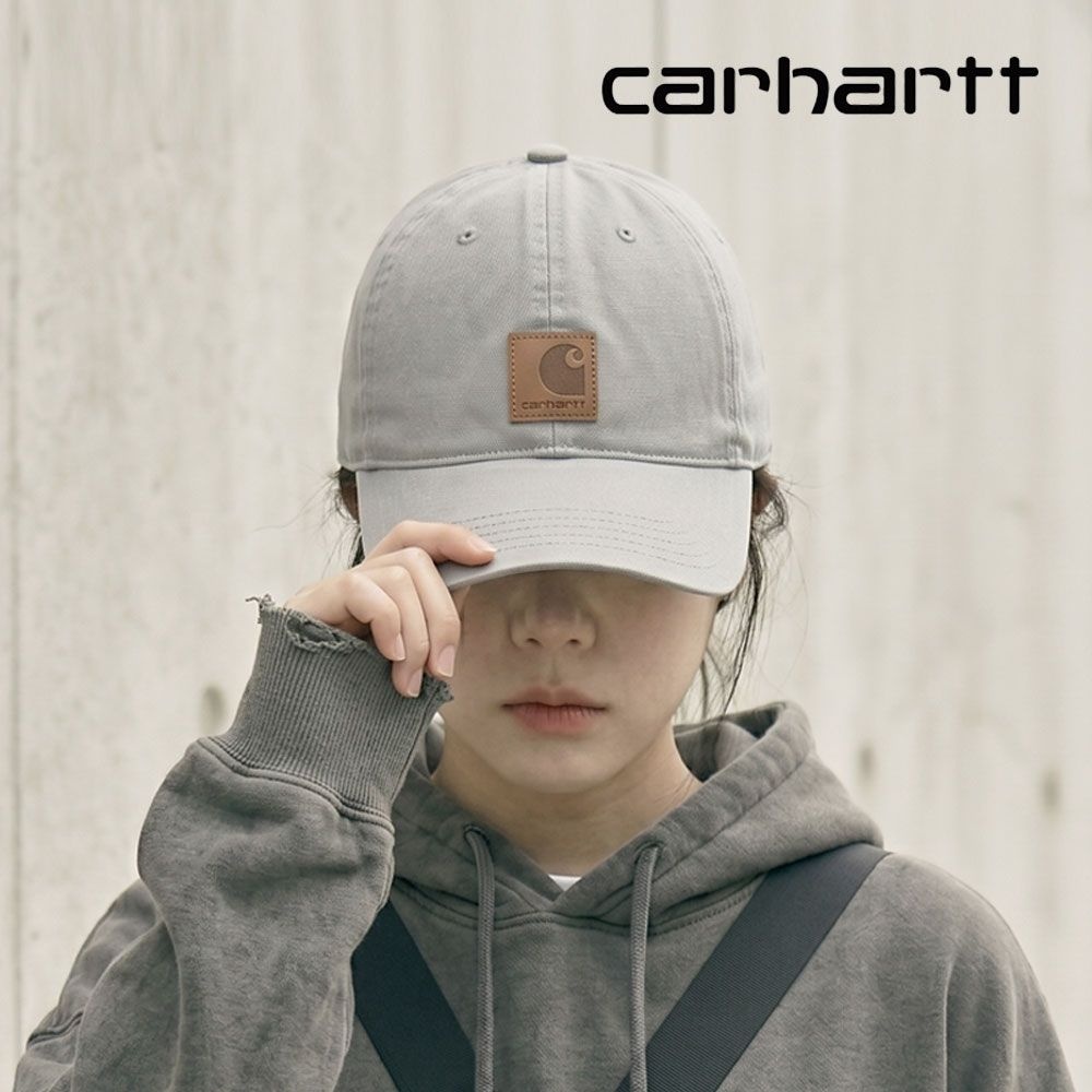 칼하트 모자 오데사 캔버스 볼캡 아스팔트 100289-APH