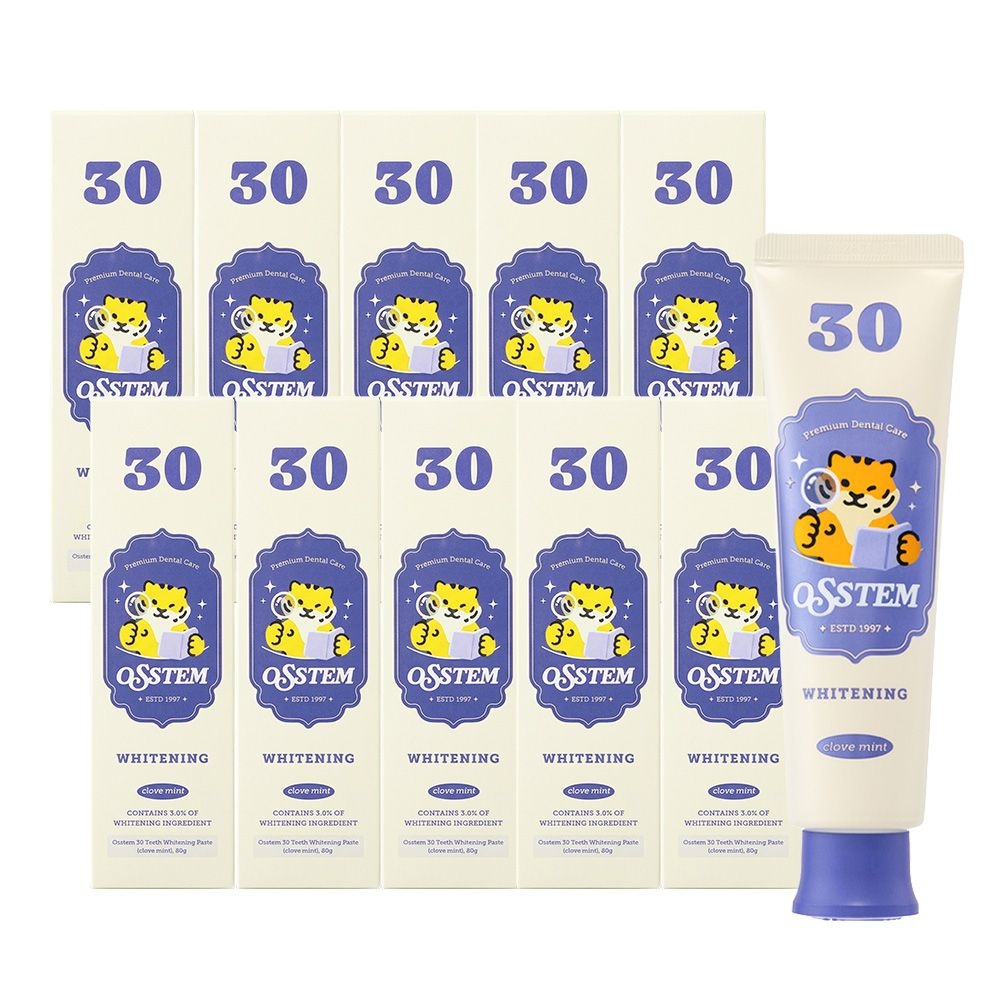 오스템 30 치아미백제 (80g) 10개
