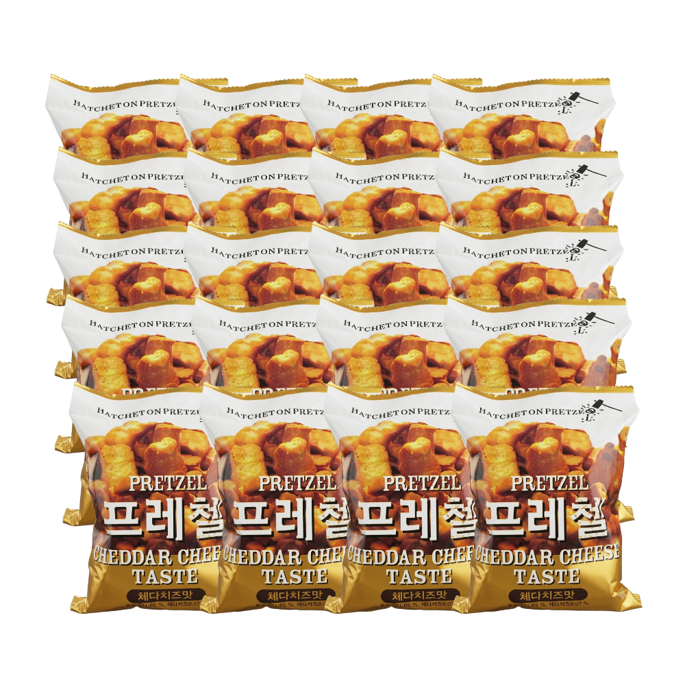 위너스 롯데리아 위너스  프리첼 체다치즈 85g x 20개