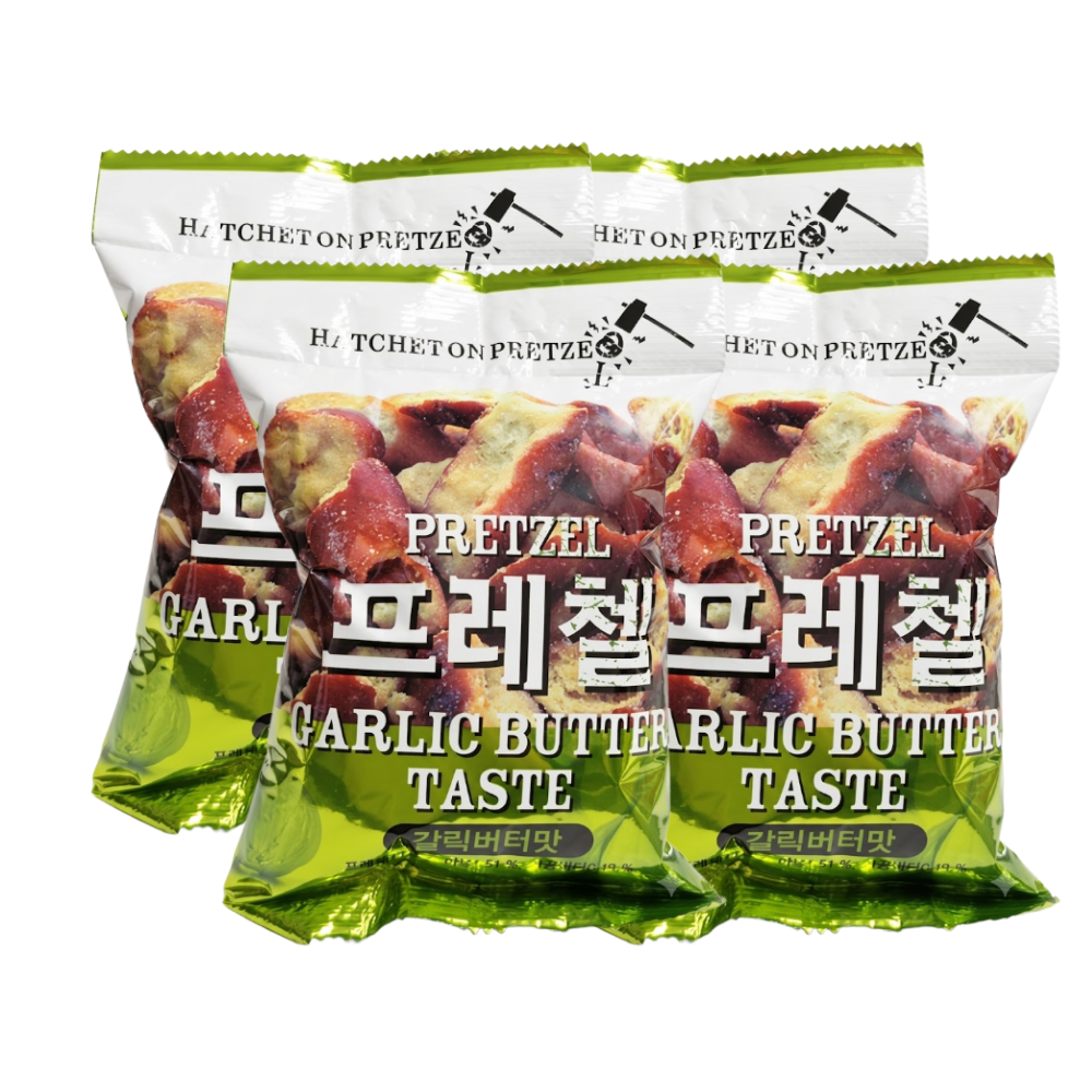위너스 롯데리아 위너스 프리첼 갈릭버터 85g x 4개