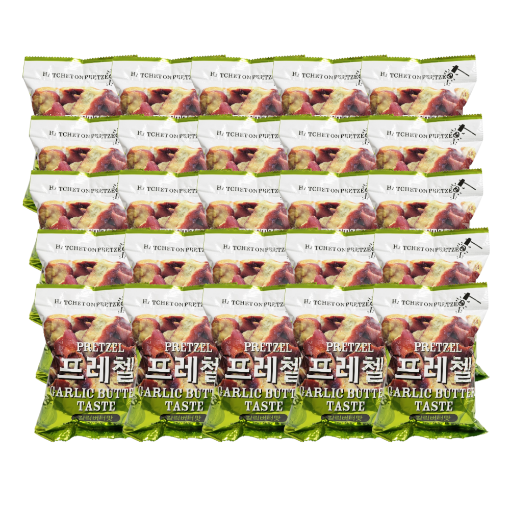 위너스 롯데리아 위너스  프리첼 갈릭버터 85g x 20개
