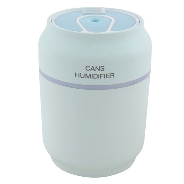 UnKnown 케이스마니아 USB 3in1 초음파 캔 미니가습기 200ml +필터2개+USB 라이트 포함 CH-200 블루 4104686