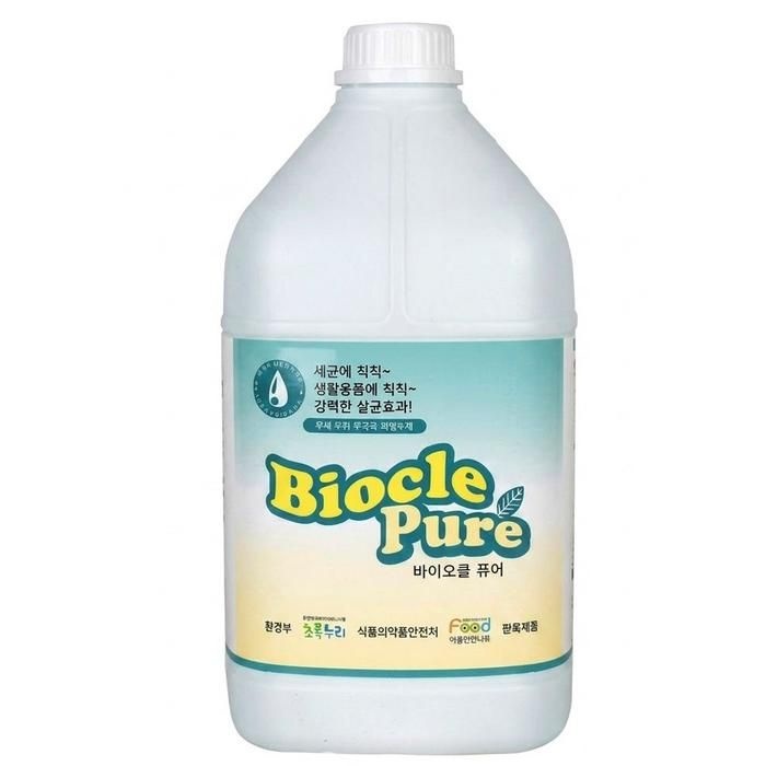 바이오클 퓨어 4L 살균소독제/제균스프레이