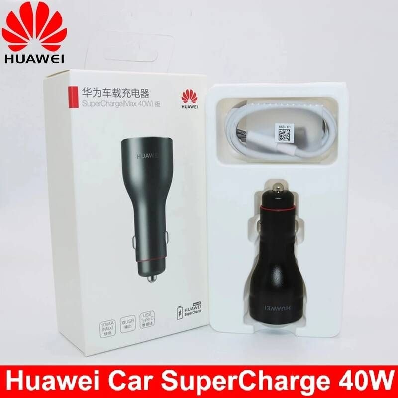 [해외] 차량용 시거잭 충전기 화웨이 CP37 슈퍼 차지 40W 충전 CarCharger 2 메이트 30 20 p20 p30 프로 명예 6 6SE