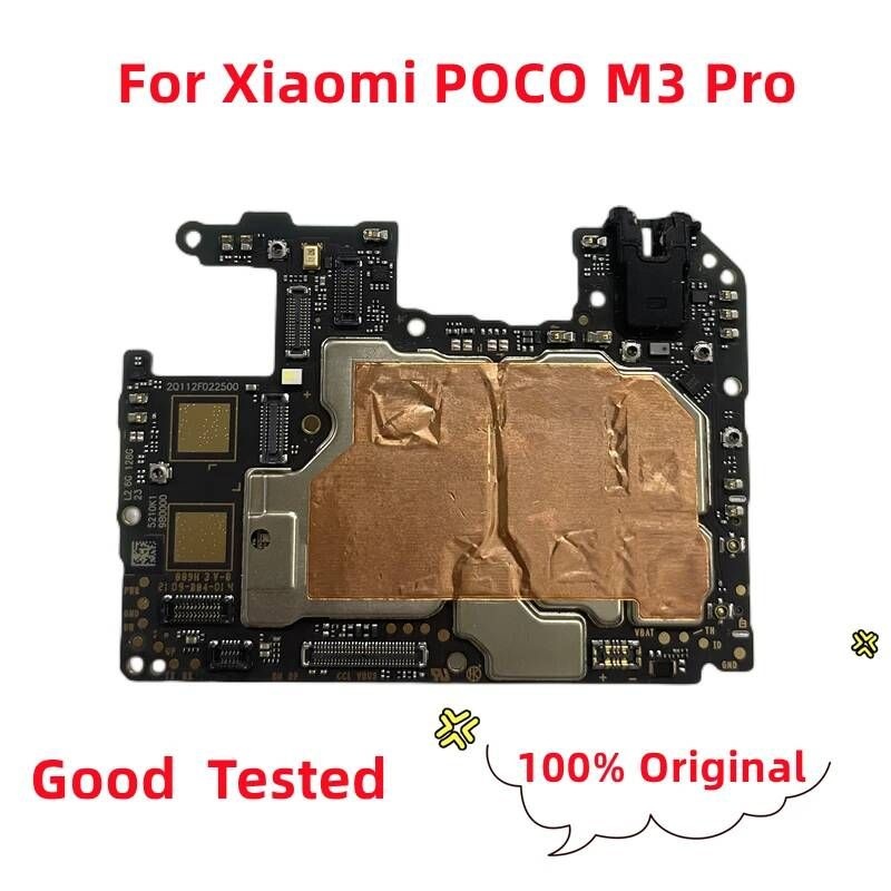 [해외] 마더보드 메인보드 MIUI-글로벌 샤오미 포코 M3 프로 5G 용 풀 칩 회로 작업 잠금 해제 프로용 모바일 메인 보드