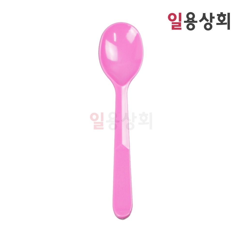 [오늘출발] 일회용 빙수 아이스크림 스푼 CI 대 120mm 벌크포장 4000개 분홍
