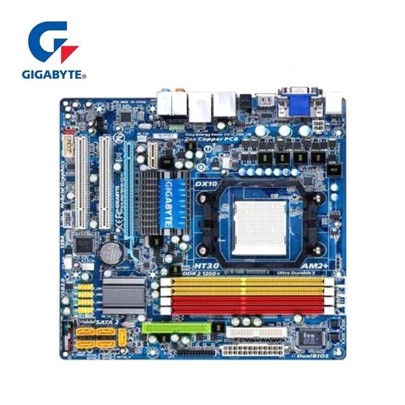 [해외] 마더보드 메인보드 AMD Phenom FX/X4/X3 100% G DDR2 16GB AM2/AM2 +/AM3 MA78GM US2H 데스크탑 메인 보드용 780 기가 바이트 GA-MA78GM-