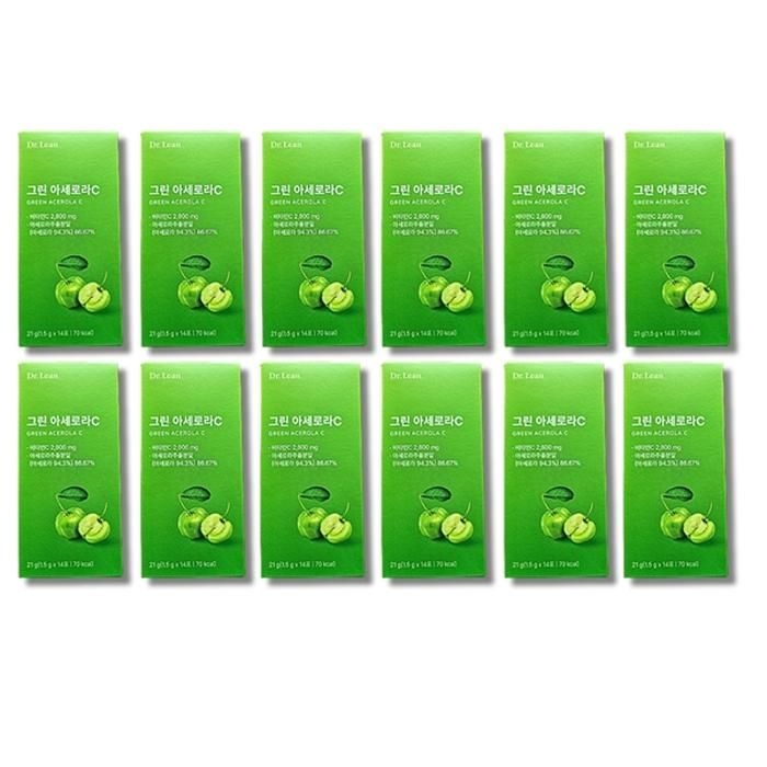 [보리담다] 닥터린 그린 아세로라C 1.5g x 14포 12박스