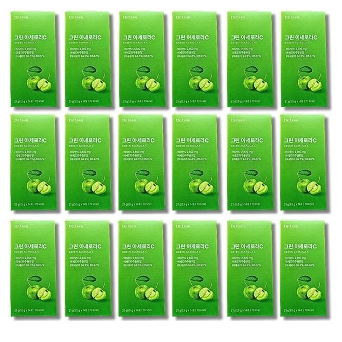 [보리담다] 닥터린 그린 아세로라C 1.5g x 14포 18박스