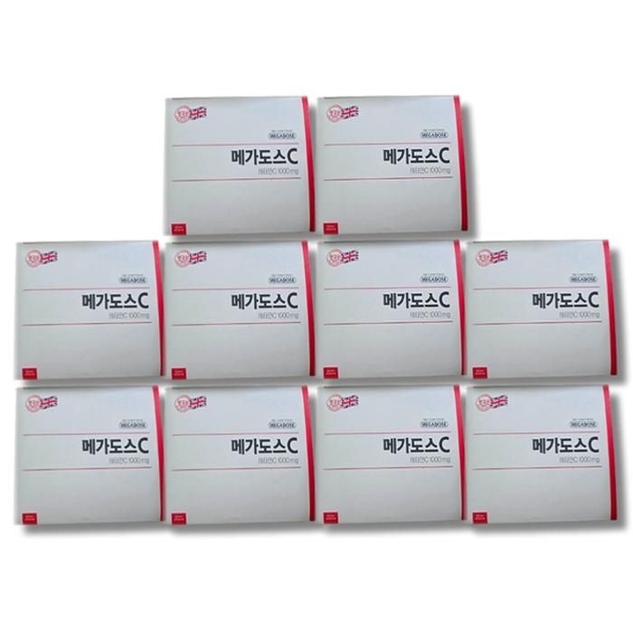 고려은단 메가도스C 비타민C 1000mg X 180포 10박스