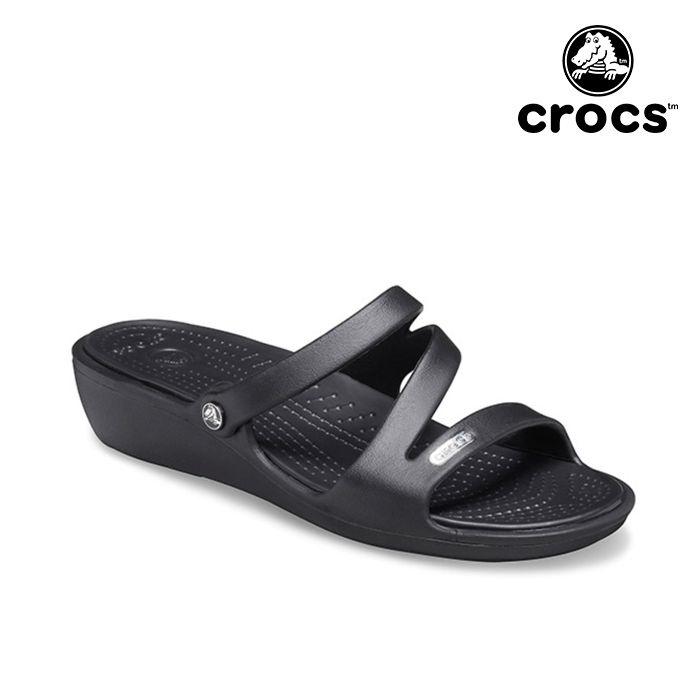 크록스 여성 파트리샤 여름샌들 여성샌들 블랙 10386-060