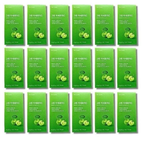 [보리담다] 닥터린 그린 아세로라C 1.5g x 14포 18박스