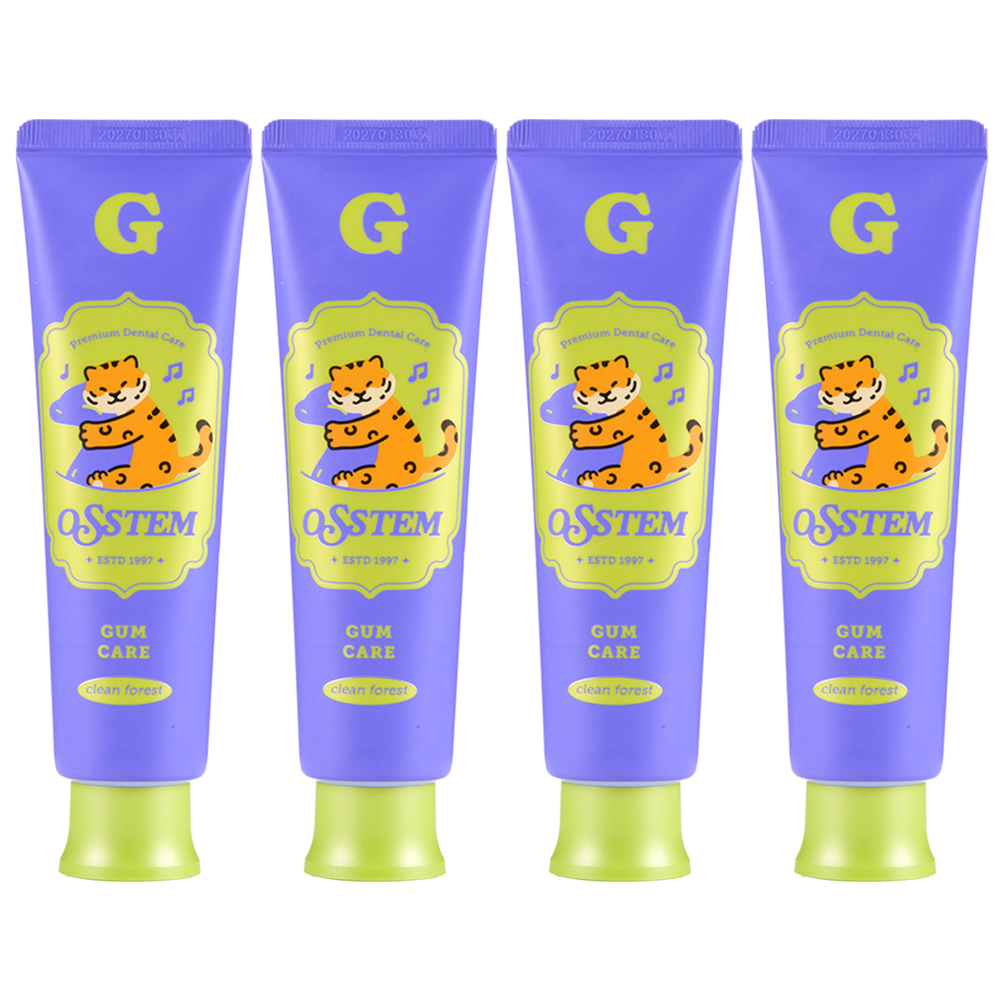 오스템 G 잇몸케어 치약 (120g) 4개
