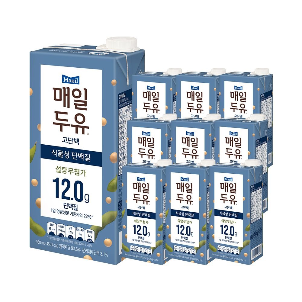 [온세일]매일두유 고단백 950ml 10팩_유료배송