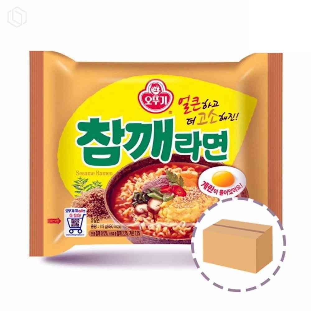 참깨라면 1BOX 32봉 참깨라면32봉지 오뚜기라면 참깨라면한박스