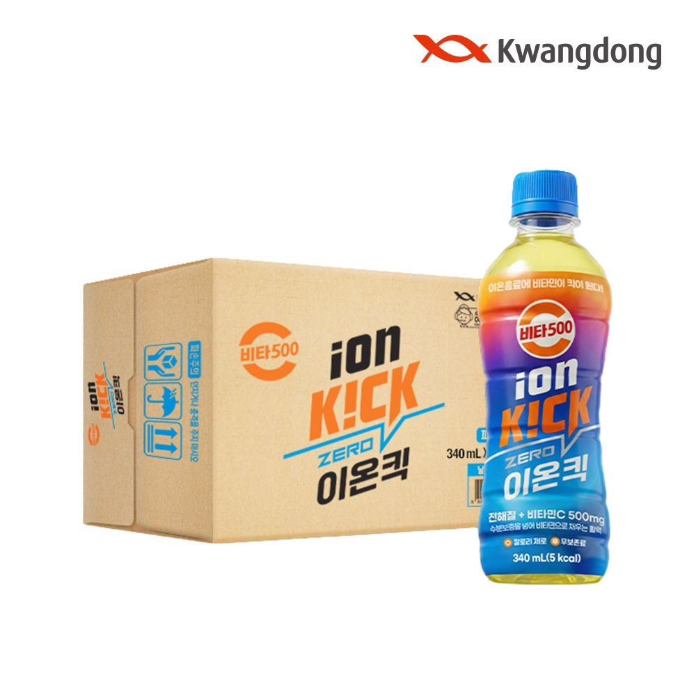 [본사직영] 비타500 이온킥 제로 이온음료 340ml 20입