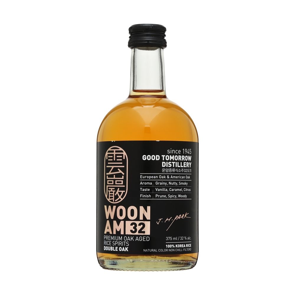 맑은내일 운암오크32도 375ml 증류식소주