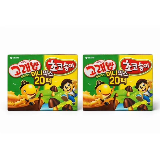 오리온 고래송이미니 20P 560g X 2개